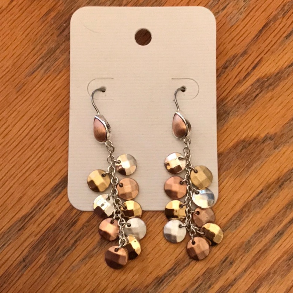 3-toned Earrings